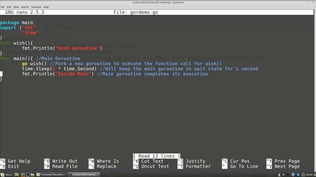 Go (golang) Tutorials - Concurrency Goroutines смотреть онлайн