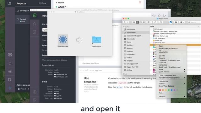 Installing Graphileon 2.7 on Neo4j Desktop with multiple stores смотреть онлайн