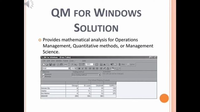 Computer Solution with Excel QM And QM for Windows Solution смотреть онлайн