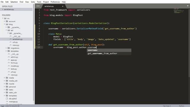 Adding Additional Fields to a ModelSerializer using SerializerMethodField (Django Rest framework) смотреть онлайн