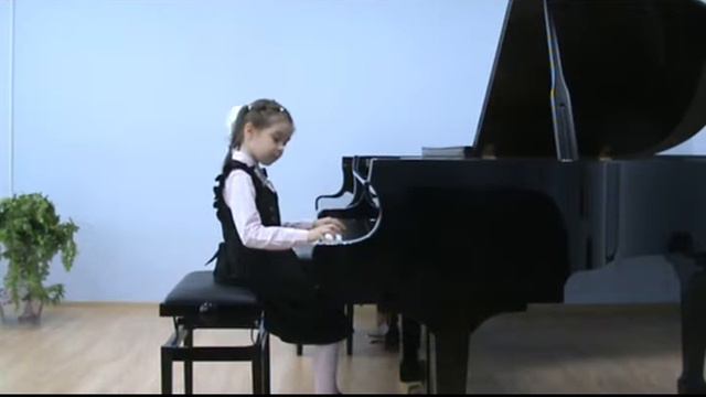 Сибгатуллина Амина И.С. Бах Менуэт D-moll смотреть онлайн