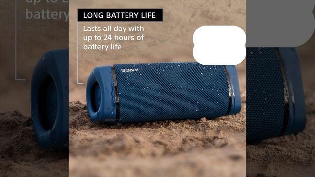 Sony SRS-XB33 Wireless Extra Bass Bluetooth Speaker with 24 hrs Battery, Party Lights, Party Connec смотреть онлайн