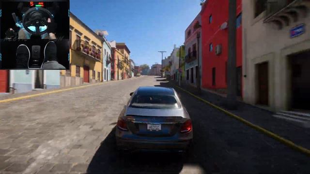 Mercedes Benz AMG E63 S Forza Horizon 5 Gameplay - Thrustmaster T300rs - Wheel + Pedal Cam смотреть онлайн