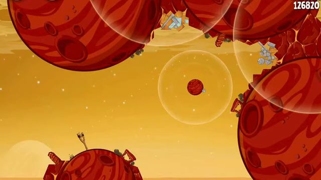 Angry Birds Space Red Planet 5-9 Walkthrough 3-Star смотреть онлайн