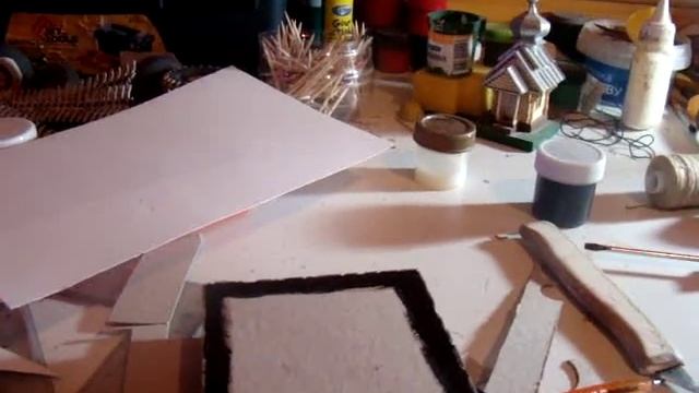 Макет деревянной Часовни.Начало Проекта. смотреть онлайн