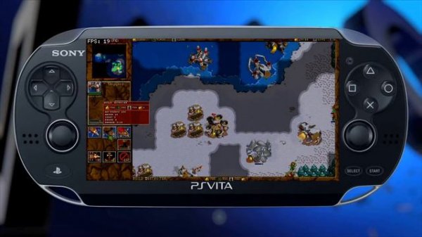 Warcraft 2 on PS Vita. Native Port wargus/stratagus-vita