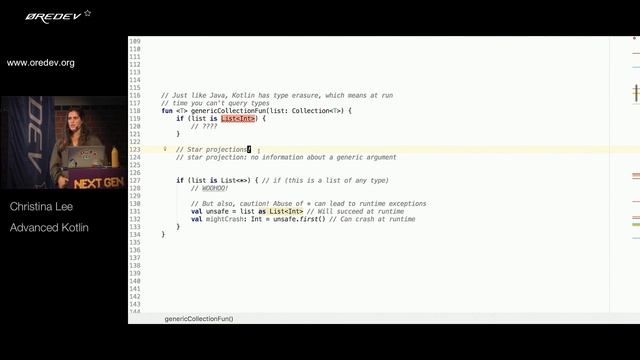Øredev 2017 - Christina Lee - Advanced Kotlin смотреть онлайн