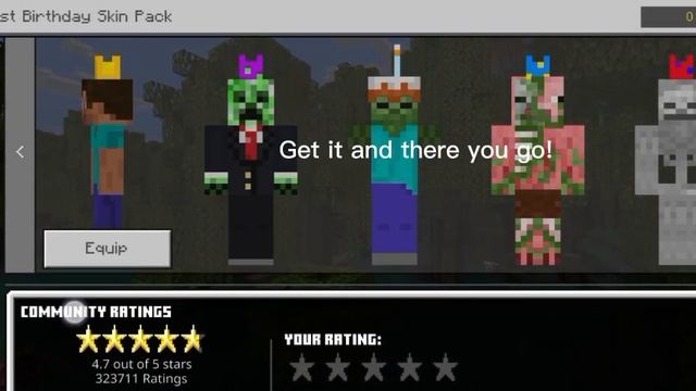 How to get a zombie extending arm skin in Minecraft! смотреть онлайн