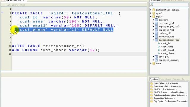 SQL Fundamentals Video Tutorial смотреть онлайн