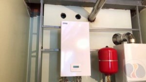 Монтаж (отопления) котельной на базе двух котлов в частном доме.