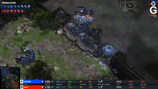 [SC2] GG года | souL (T) vs. InZane (T) | Плей-офф смотреть онлайн
