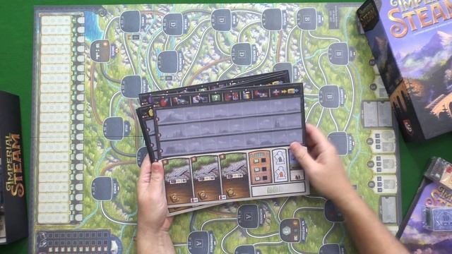 Знакомство с настольной игрой "IMPERIAL STEAM" смотреть онлайн