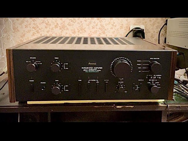 Sansui au-d907f extra (профилактика. Часть 1) смотреть онлайн