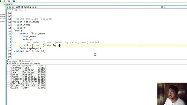 Three ways to select top nth number of rows in SQL смотреть онлайн