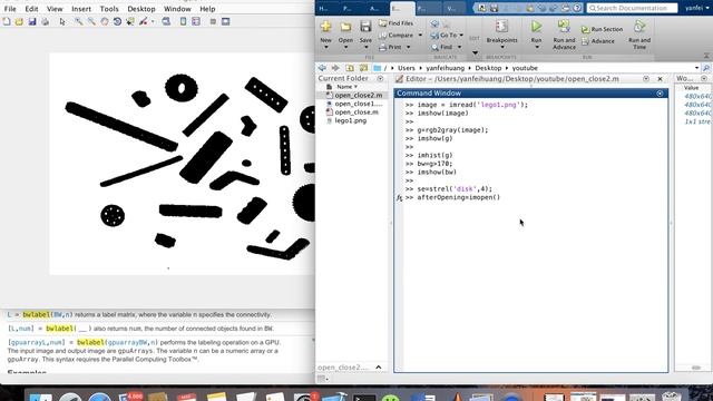Matlab: counting objects in the image смотреть онлайн
