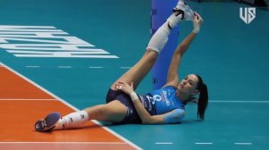 Nataliya Goncharova | Beautiful Volleyball Girl | Warming up