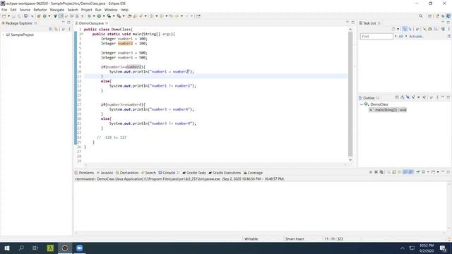 5-Java-Ticky-Questions-Integer caching - Autoboxing смотреть онлайн