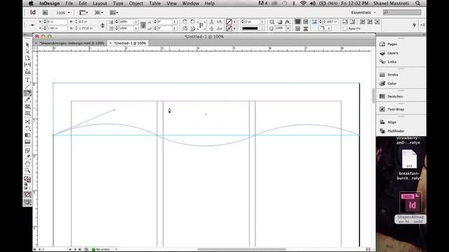 How To Create A Custom Shape In Indesign Using The Pen Tool смотреть онлайн