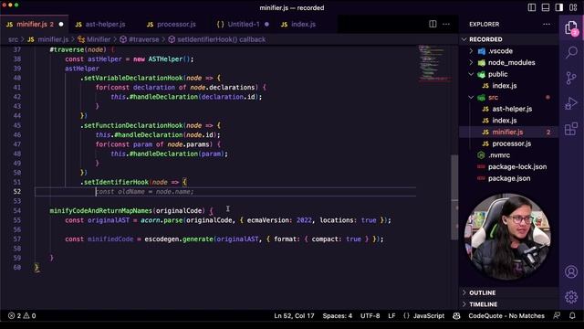Recreating Uglifyjs From Scratch: How To Minify Code And Generate Source Maps смотреть онлайн