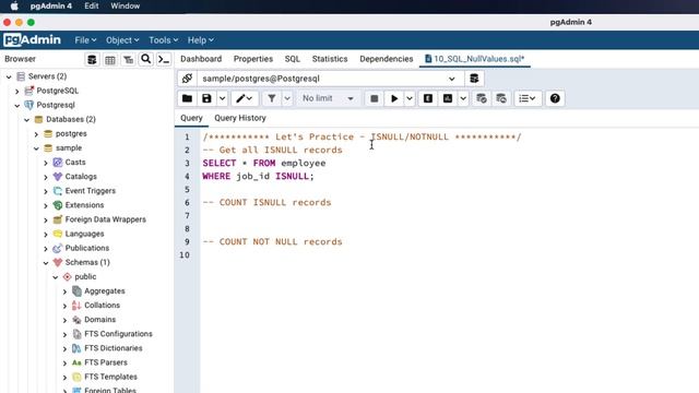 How to work with null values in SQL| SQL For Data Science Beginner | SQL Tutorial - 10 смотреть онлайн