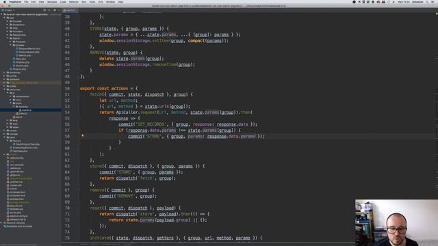 Laravel, VueJs and Vuex: Search component with Pagination (Part 3b / fix) смотреть онлайн