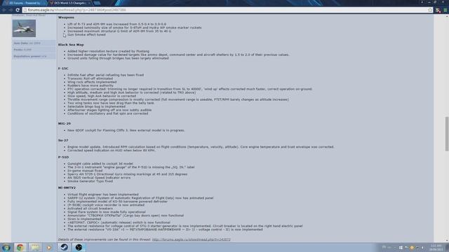 DCS:World 1.5 » Changelog and Update (29/09/2015) смотреть онлайн