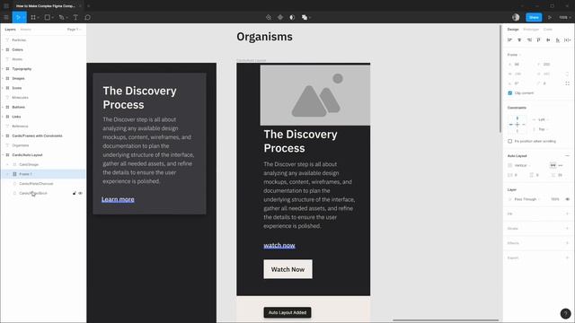 How to Make Complex Components in Figma with Auto Layout (Updated!) | Build UX смотреть онлайн