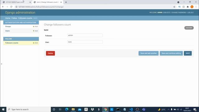 How To Build A Followers System In Django | Follow Users Like On Instagram смотреть онлайн