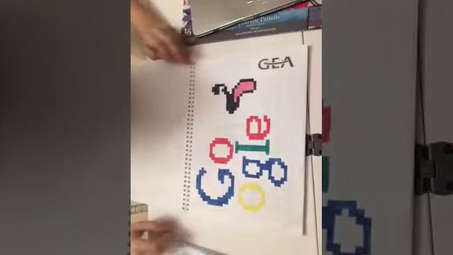 Обзор на мои большие рисунки. смотреть онлайн