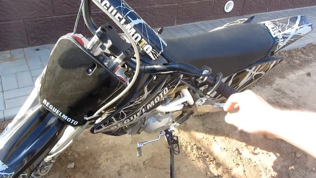 Замена ручки (рычага) сцепления на ПИТбайке RegulMOTO смотреть онлайн