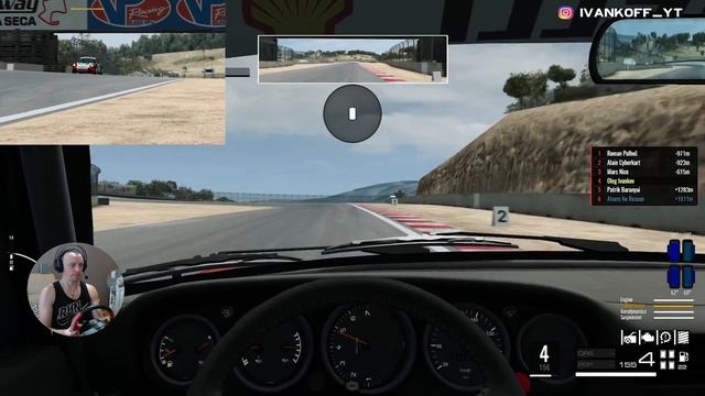 Олдовый Порш в Мультиплеере - RACEROOM RACING EXPERIENCE смотреть онлайн