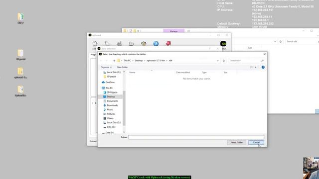 Password Crack Using Ophcrack and XPspecial Wordlist смотреть онлайн