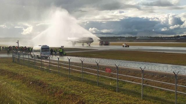 Первая посадка Шереметьево впп3 традиция проезд через воденые ворота смотреть онлайн