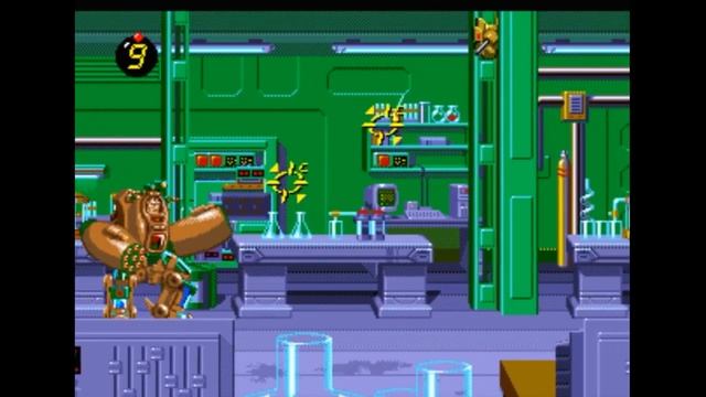 Sega Mega Drive 2 (Smd) 16-bit Exosuquad Stage 12