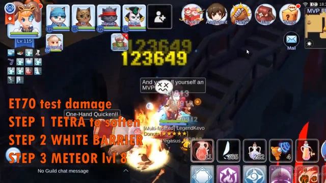 Tier 3 LEVEL 8 METEOR STORM GUIDE | Ragnarok Mobile смотреть онлайн