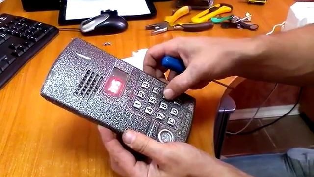 Ремонт домофона. Изменение пароля на блоке вызова метаком мк2003 смотреть онлайн