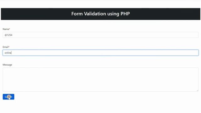 Form Validation Using PHP | 2021 смотреть онлайн