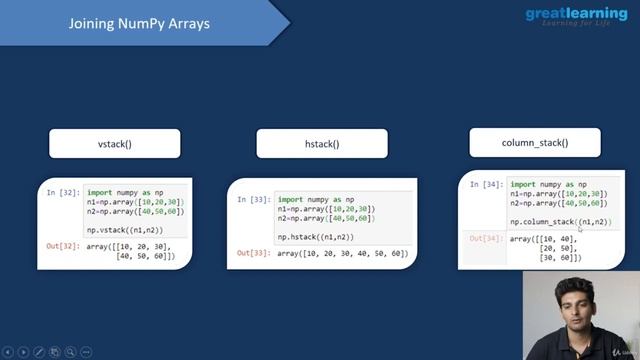 4 Joining Numpy Arrays : Python Frameworks: A Comprehensive Overview смотреть онлайн