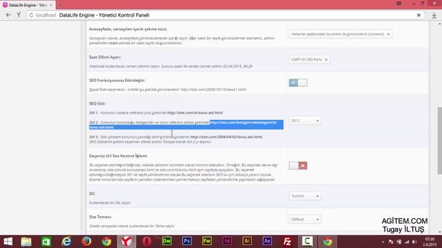 Datalife Engine ( DLE ) Ders 2- Genel Ayarlar смотреть онлайн