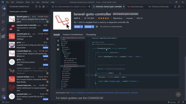 VS Code extensions for Laravel 2021 смотреть онлайн