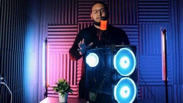 Kompyuter terish uchun ajoyib case XTECH H10 3 ta rgb kuller bonus