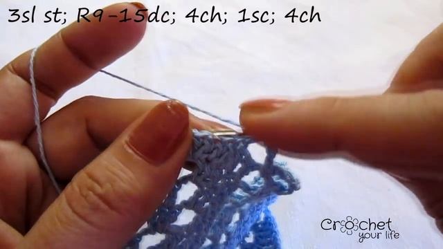 Pălărie elegantă de vară, croșetată / PARTEA I ( SUBTITLE ENGLISH SYMBOLS ) смотреть онлайн