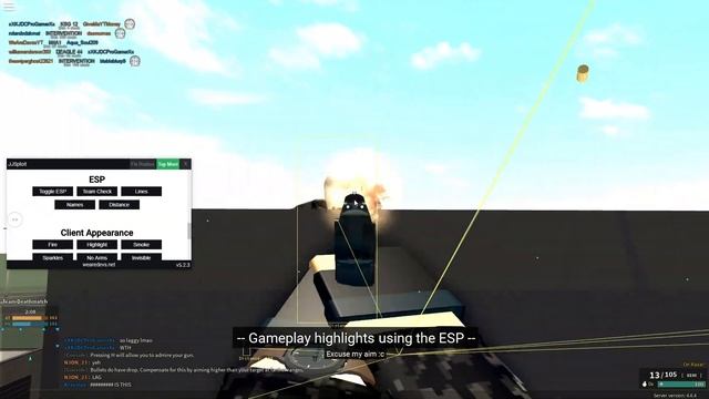 Roblox ESP | JJSploit Update | All games & Phantom Forces смотреть онлайн