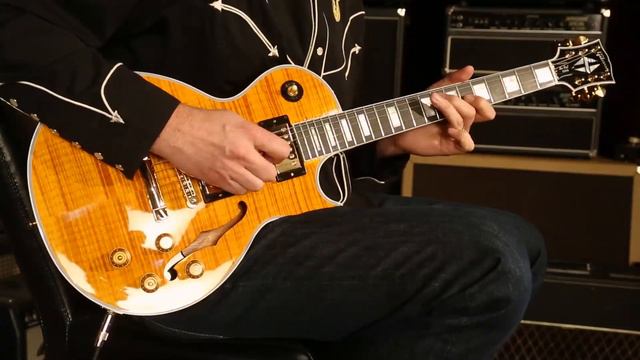 Gibson Custom Shop Benchmark Les Paul Florentine Custom • SN: CS400168 смотреть онлайн