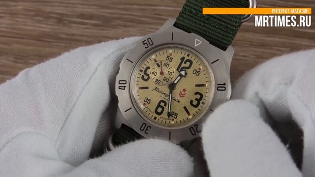Восток Командирские К-35 350749. Обзор Командирских часов Восток с автоподзаводом от MrTimes.ru смотреть онлайн