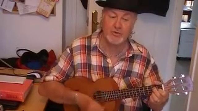 SHAKE RATTLE AND ROLL ukulele cover by Howard from Ukeoholics смотреть онлайн