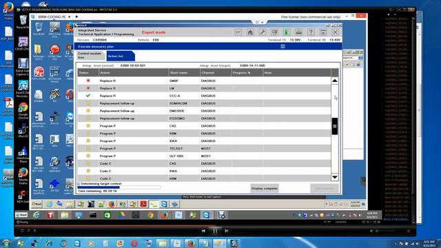 ISTA-P PROGRAMMING BMW E60 C445948 смотреть онлайн