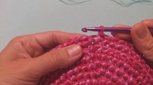 Круглая корзинка крючком. Крючок для начинающих 2019.