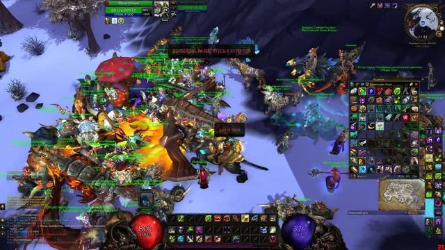 World of Warcraft Warlords of Draenor, первый день, квест на гарнизон и орда даунов смотреть онлайн