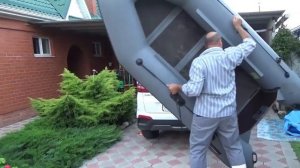 Как надежно закрепить лодку на багажнике машины. Собираюсь на рыбалку